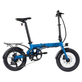Bicicleta Elétrica Dobrável City 4 Speed One Size Blue