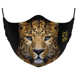 Máscara Facial Animals L-XL Leopard Face