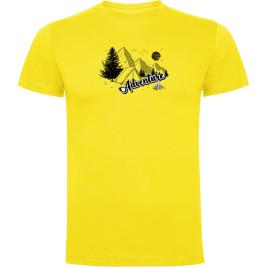 Kruskis Camiseta De Manga Curta Adventure 3XL Yellow