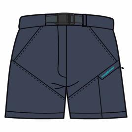 Calça Shorts Yittu Pants XS Insigna Blue
