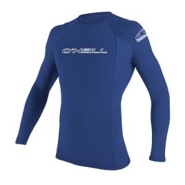 O´neill Wetsuits Basic Skins Crew L/s L Pacific