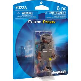 Playmobil Agente Das Forças Especiais 70238 One Size Grey