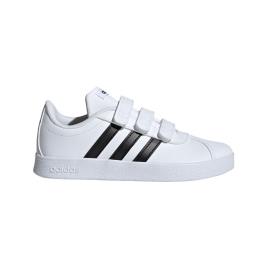 Adidas Sapatilhas De Velcro Infantil Vl Court 2.0 Cmf EU 32 Ftwr White / Core Black / Ftwr White