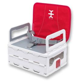 Booster Portátil De Pacote Plano Para Cadeira Alta One Size Red