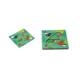 Janod Jungle Pictures Solitaire 5-99 Years Multicolor