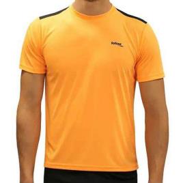 Softee Camiseta De Manga Curta Match 14 Years Orange Fluor / Black