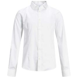 Jack & Jones Camisa Manga Comprida Parma 152 cm White