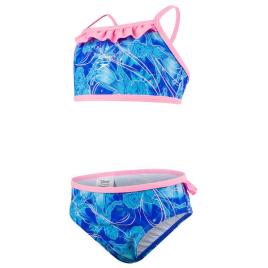 Bikini Disney Forzen 12 Months Beautiful Blue / Turquoise / Pink Splash