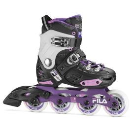 Fila Skate Patina Em Linha Nrk Girl EU 28-31 Black / Violet / Pink
