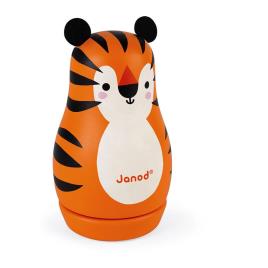 Janod Music Box Tiger 12 Months-99 Years Multicolor