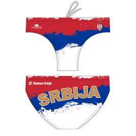 Slip De Banho Srbja Waterpolo 5-6 Years red / navy