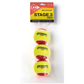Dunlop Bolas Tênis Stage 3 3 Balls Yellow / Red