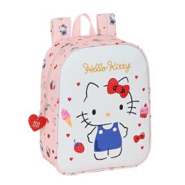 Safta Garota Da Felicidade Hello Kitty 27cm Mochila One Size Multicolor