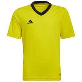 Adidas Camiseta Manga Corta Entrada 22 140 cm Team Yellow / Black