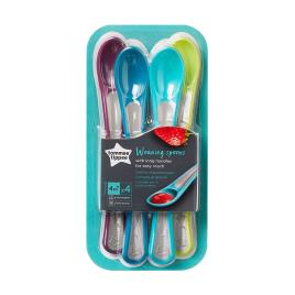 Tommee Tippee Explora Weaning Spoons X4 4 Months+ Multicolor