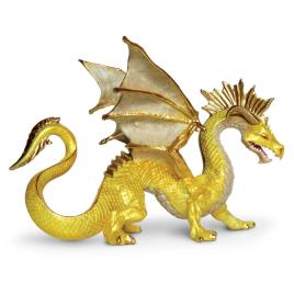 Safari Ltd Figura Do Dragão Dourado From 3 Years Yellow