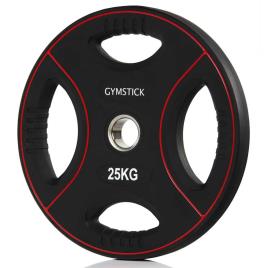 Pro Pu Weight Plate 25kg Unit 25 kg Black / Red