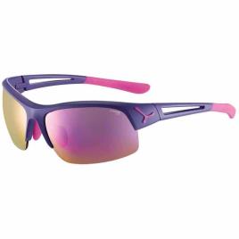 Oculos Escuros Stride 1500 Grey PC Pink Flash Mirror/CAT3+500 Yellow/CAT0 Matt Purple / Pink