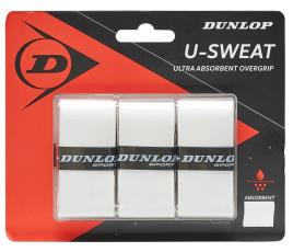 Dunlop Overgrip De Tênis U-sweat 3 Unidades One Size White