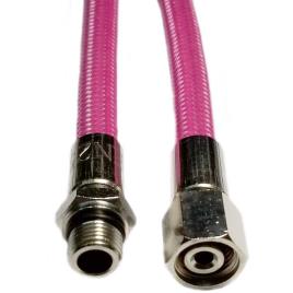 Regulator Flex Hose Male 1/2´´ Unf 56 cm Pink