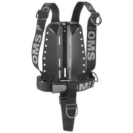 Oms Backplate With Smartstream Harness And Crotch Strap One Size Aluminum