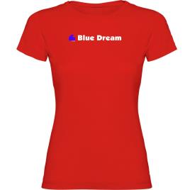 Camiseta De Manga Curta Blue Dream M Red