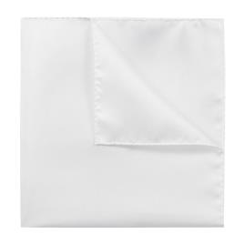 Pocket Square Laço 33x33cm One Size Open White