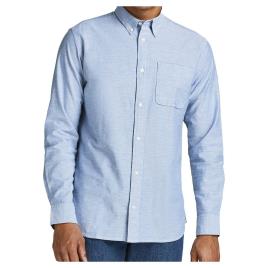 Camisa Manga Comprida Blubrook Oxford S Cashmere Blue / Slim Fit