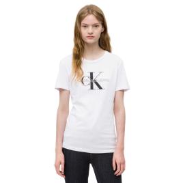 Calvin Klein Jeans Camiseta De Manga Curta J20j207878 L Bright White