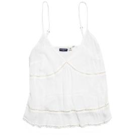 Summer Lace Cami S White