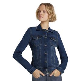 Jaqueta Jeans Easy XS Used Mid Stone Blue Denim