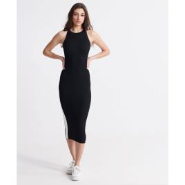 Vestido Edit Racer Knit M Black