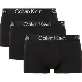 Calvin Klein Underwear Tronco Low Rise 3 Pares S Black