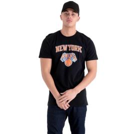 New Era Camiseta De Manga Curta Team Logo New York Knicks L Black