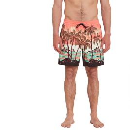 Volcom Shorts De Natação Novelty 17´´ M Living Coral