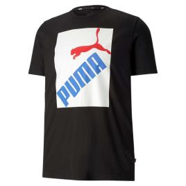 Puma Camiseta Manga Curta Big Logo L Puma Black