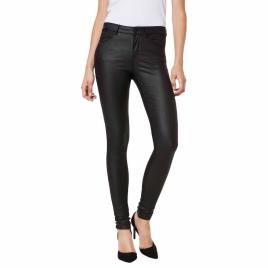 Vero Moda Jeans Seven Normal Waist Smooth Coated XS Black
