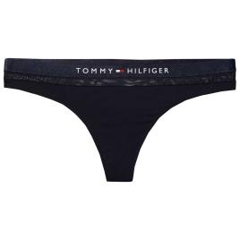 Tommy Hilfiger Underwear Tanga Mesh Detail M Navy Blazer
