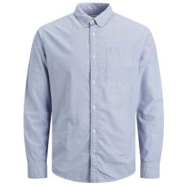 Jack & Jones Camisa Manga Comprida Oxford XS Cashmere Blue / Slim Fit