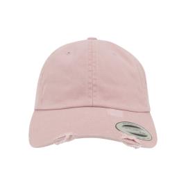 Flexfit Cap Low Profile Detroyed One Size Pink