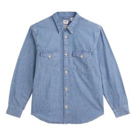 Levi´s ® Camisa Relaxed Fit Western L Organic Ctn Chambray Light