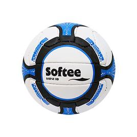 Softee Balón Fútbol Mini 26 One Size White / Blue / Black