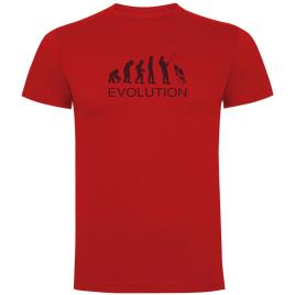 Kruskis Camiseta De Manga Curta Evolution By Anglers M Red