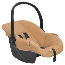 Cadeira de automóvel para bebé 42x65x57 cm cinza-acastanhado