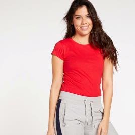 T-shirt Up Basic - Vermelho - T-shirt Mulher
