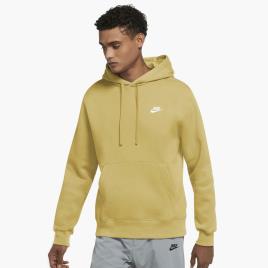 Nike Essentials Club - Amarelo - Sweatshirt Homem