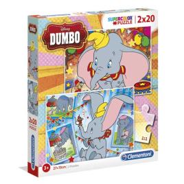 Disney Dumbo Maxi Puzzle 2x20pzs