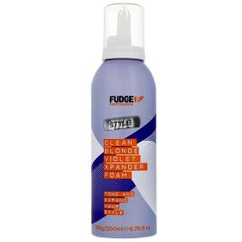 Fudge Clean Blonde Violet Xpander Foam 200 ml