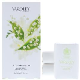 Yardley Lily of the Valley Sabonetes 3 X 100 Gramas