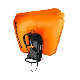 Mammut Airbag Removível Flip Mochila 3.0 22l One Size Black / Vibrant Orange
